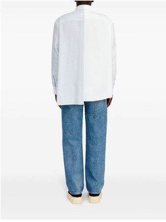 MM6 Maison Margiela Camicia numerica asimmetrica da uomo