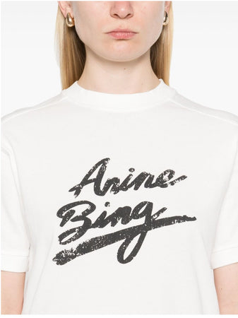 ANINE BING t-shirt firma anine bing da donna