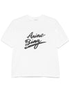 ANINE BING t-shirt firma anine bing da donna