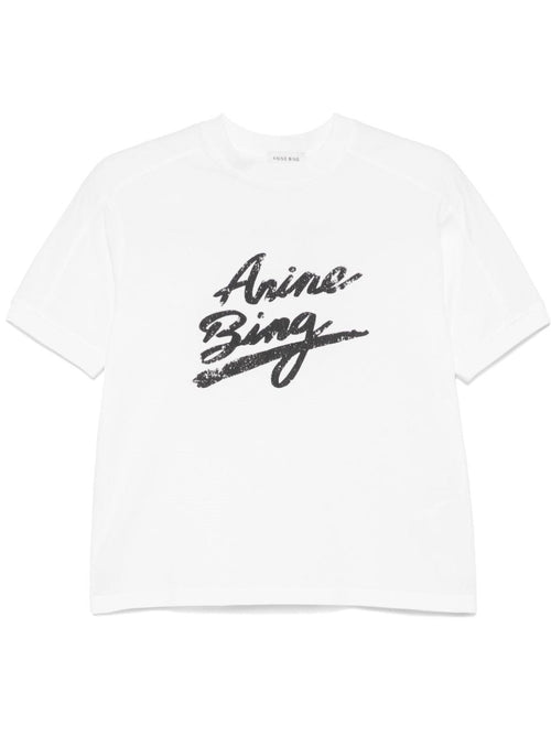 ANINE BING t-shirt firma anine bing da donna