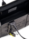 MARC JACOBS borsa tote grande metallizzata da donna