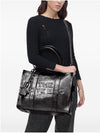 MARC JACOBS borsa tote grande metallizzata da donna