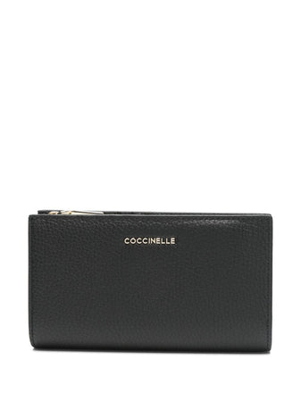 COCCINELLE portafogli metallic soft da donna