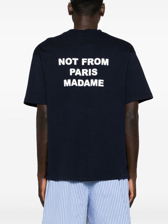 DROLE DE MONSIEUR la t-shirt slogan da uomo