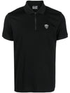 EA7 Emporio Armani polo in jersey da uomo