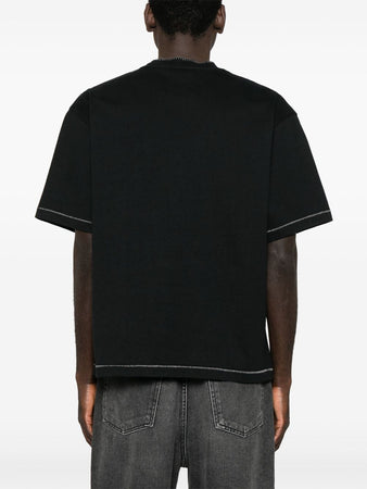 AXEL ARIGATO T-shirt con cuciture decorative da uomo