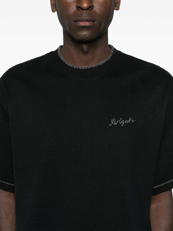 AXEL ARIGATO T-shirt con cuciture decorative da uomo