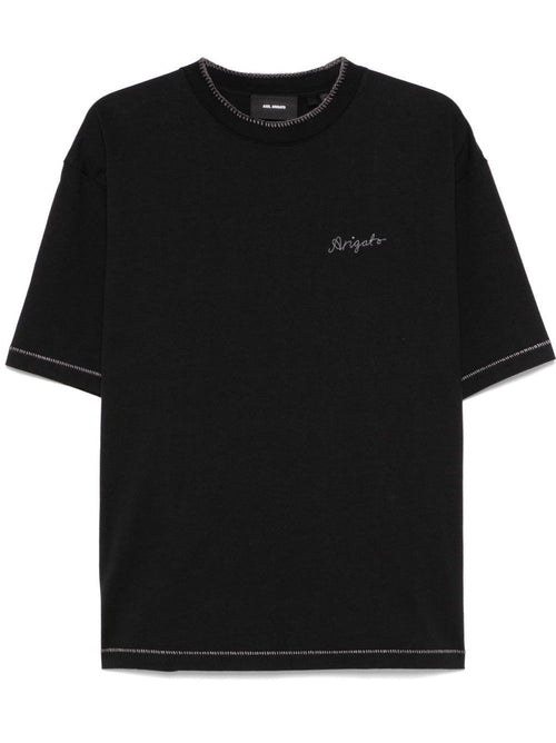 AXEL ARIGATO T-shirt con cuciture decorative da uomo