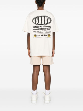 BARROW T-shirt con stampa logo da uomo