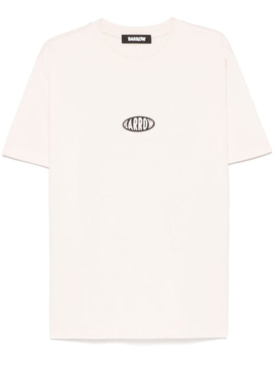 BARROW T-shirt con stampa logo da uomo