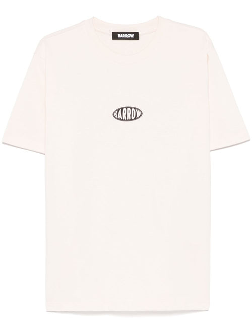 BARROW T-shirt con stampa logo da uomo