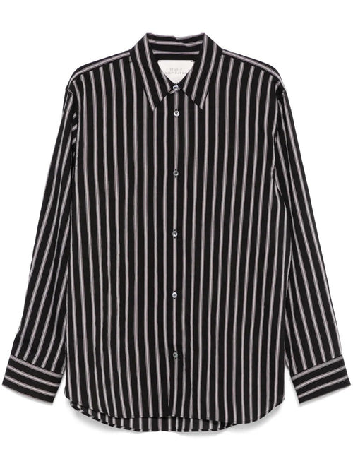 STUDIO NICHOLSON camicia in popline di cotone da uomo