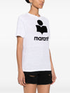 MARANT ETOILE T-shirt Zewel con logo a maniche corte da donna