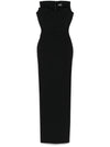 SOLACE LONDON maxi abito Malla da donna