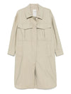 RAME trench rame da donna