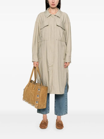 RAME trench rame da donna