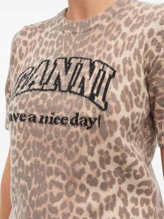 GANNI t-shirt Ganni da donna