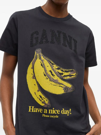 GANNI t-shirt ganni da donna