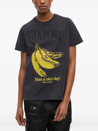 GANNI t-shirt ganni da donna