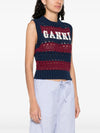 GANNI top ganni da donna