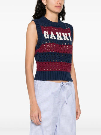 GANNI top ganni da donna