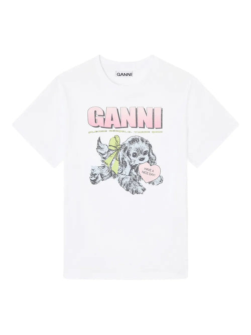 GANNI t-shirt ganni da donna