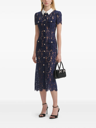 Self-Portrait midi dress self-portrait da donna