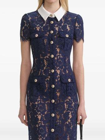 Self-Portrait midi dress self-portrait da donna