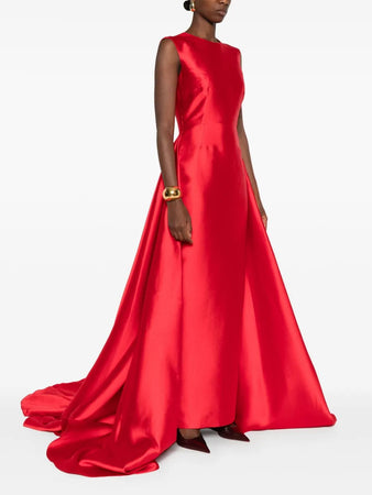 SOLACE LONDON maxi dress larsen da donna