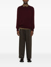 AMARANTO pantaloni amaranto da uomo