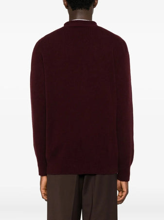 AMARANTO cardigan amaranto da uomo