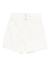 ANINE BING <h4> - Shorts in Denim Bianco</h4> da donna