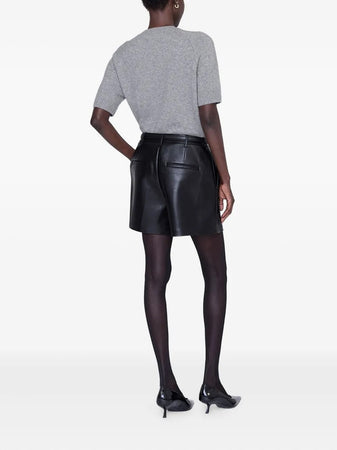 ANINE BING <h4>Anine Bing - Shorts in Pelle</h4> da donna