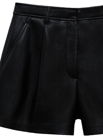 ANINE BING <h4>Anine Bing - Shorts in Pelle</h4> da donna