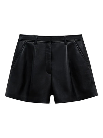 ANINE BING <h4>Anine Bing - Shorts in Pelle</h4> da donna