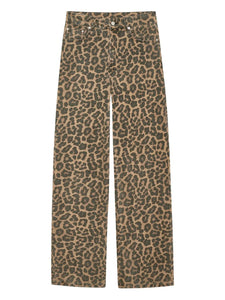 ANINE BING <h4>Anine Bing - Jeans con stampa leopardata</h4> da donna