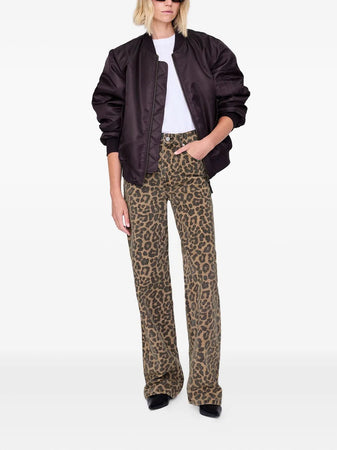 ANINE BING <h4>Anine Bing - Jeans con stampa leopardata</h4> da donna