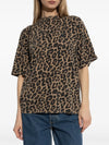 ANINE BING <h4>Anine Bing - T-Shirt Leopardata</h4> da donna