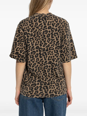 ANINE BING <h4>Anine Bing - T-Shirt Leopardata</h4> da donna