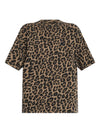ANINE BING <h4>Anine Bing - T-Shirt Leopardata</h4> da donna