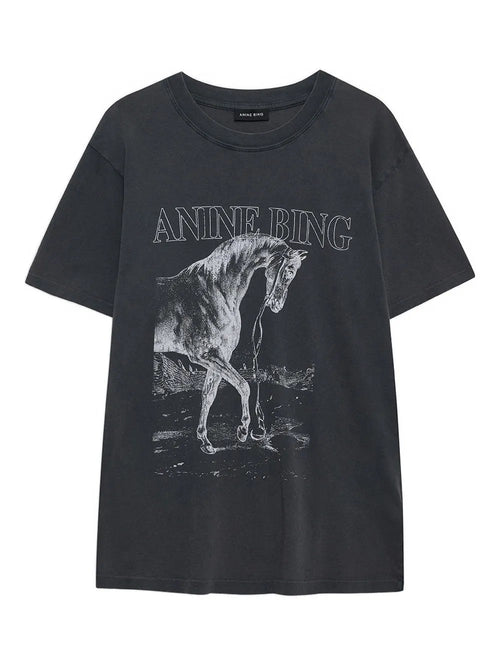 ANINE BING <h4>Anine Bing - T-Shirt lili tee horse</h4> da donna