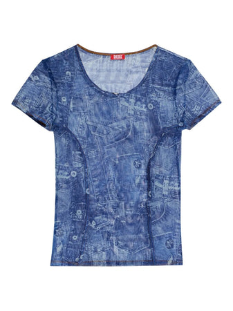 DIESEL t-shirt diesel kasia da donna