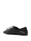 HEREU <h4> - Mocassini in pelle nera</h4> da donna