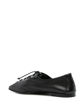 HEREU <h4> - Mocassini in pelle nera</h4> da donna