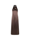 Alysi <h4> - Maxi dress satin</h4> da donna