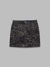 GESTUZ gz leane mw skirt - leopard print leather da donna