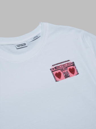 ESSENTIEL ANTWERP hadio embroidered t-shirt da donna