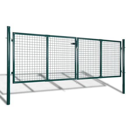 Cancello pedonale per recinzione con pannelli rigidi modulari "Border" maglia 5 x 5 cm