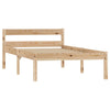 vidaXL Giroletto senza Materasso 100x200 cm in Legno Massello di Pino