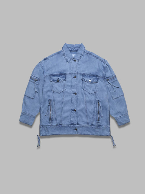 GESTUZ gz felina jacket - light blue washed da donna